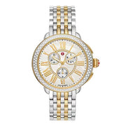MICHELE Serein Two-Tone Diamond Watch